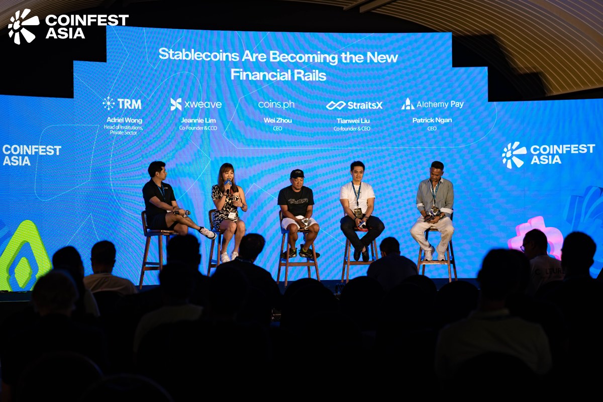 Stablecoins panel at Coinfest Asia 2026